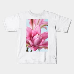 Lilium  Roselily Isabella  Double Oriental hybrid Lily Kids T-Shirt